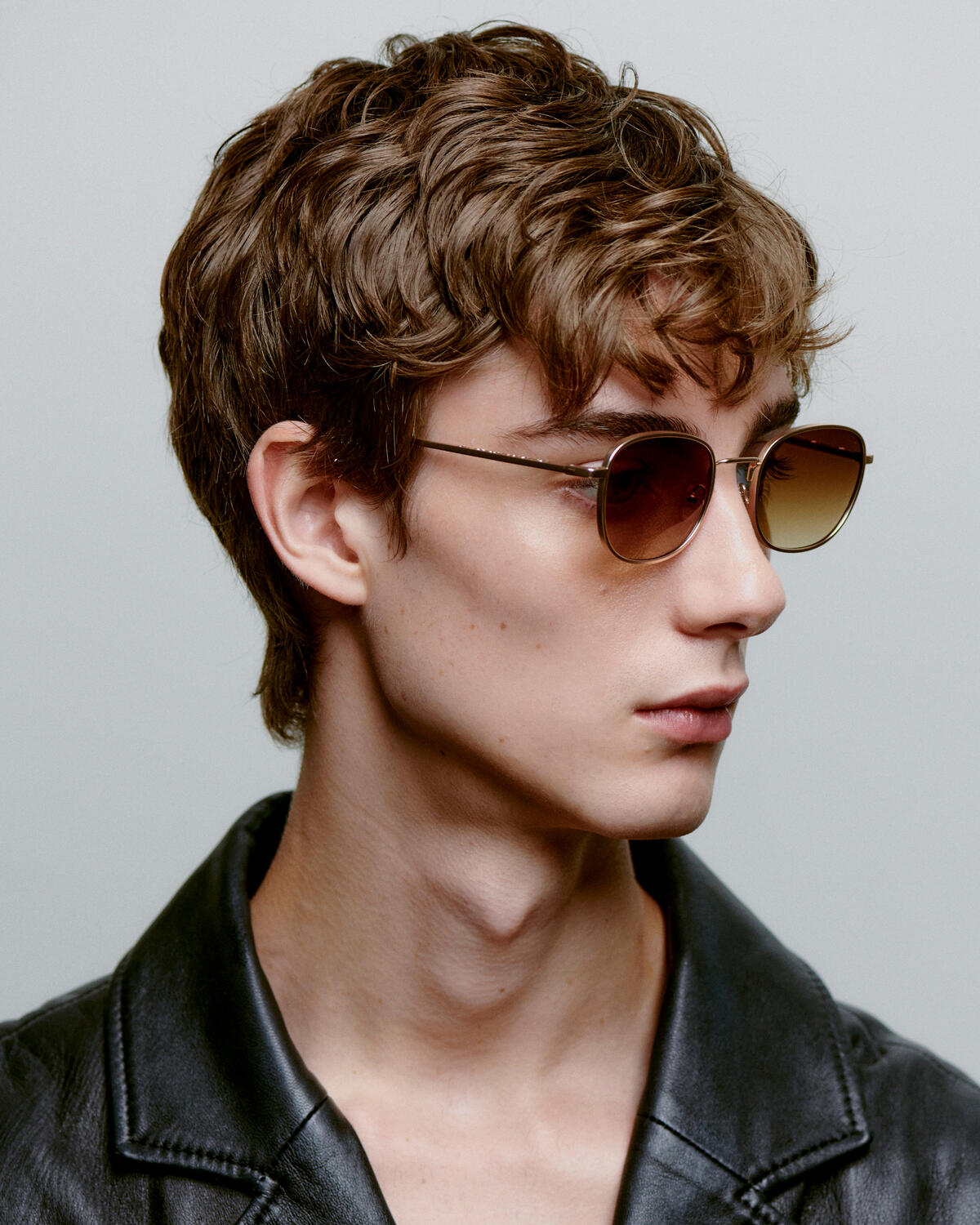 Hello solbrille - Matte Gold